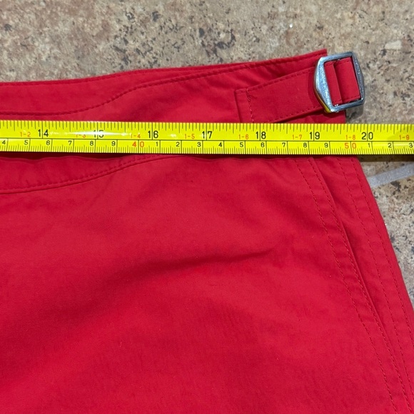 New Polo Ralph Lauren Swimshorts Red 5.5” Sz 36 Lined Trunks Resortwear Preppy - Picture 13 of 16
